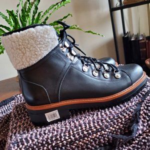 Marc Fisher Lace Up Boots Size / Women's Size 9M / Black / NWT